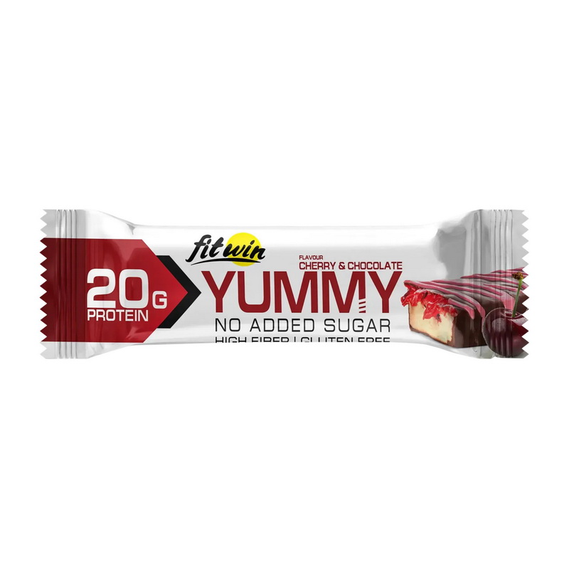 Yummy Bar No Sugar Added (55 g, cherry & chocolate)