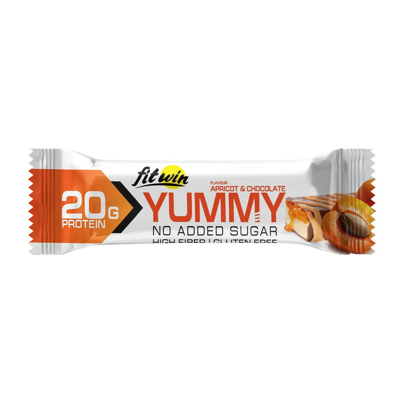 Yummy Bar No Sugar Added (55 g, apricot & chocolate)