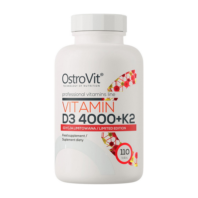 Vitamin D3 4000 + K2 (110 tabs)