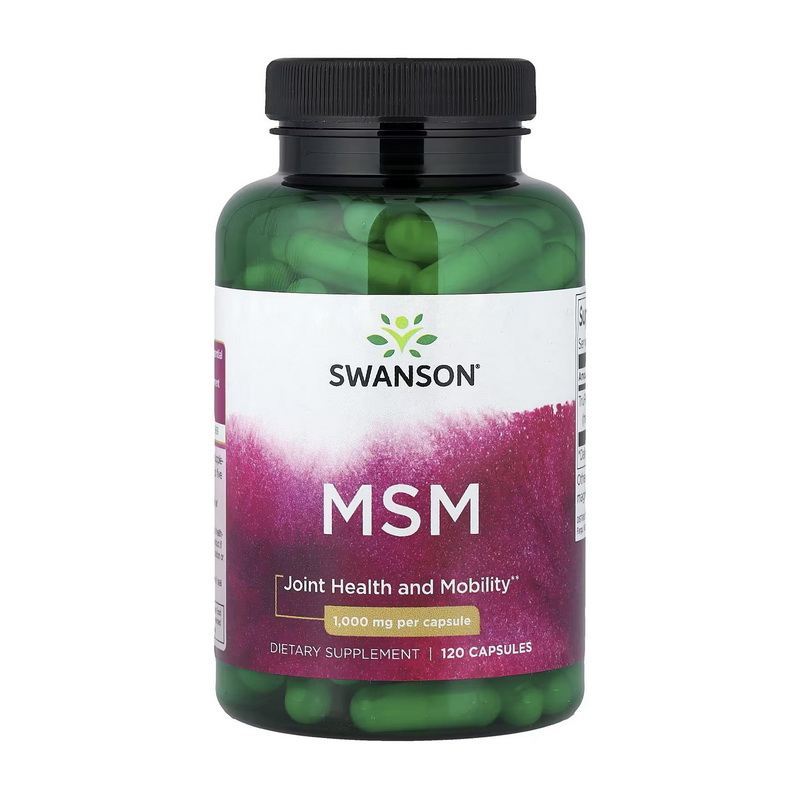 MSM 1000 mg (120 caps) - Swanson