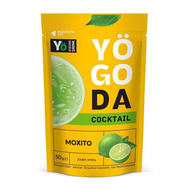 Yogoda Cocktail (50 g, лайм, м\'ята)