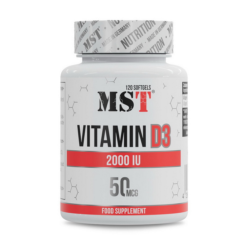 Vitamin D3 2000 IU (50 mcg) (120 softgels)