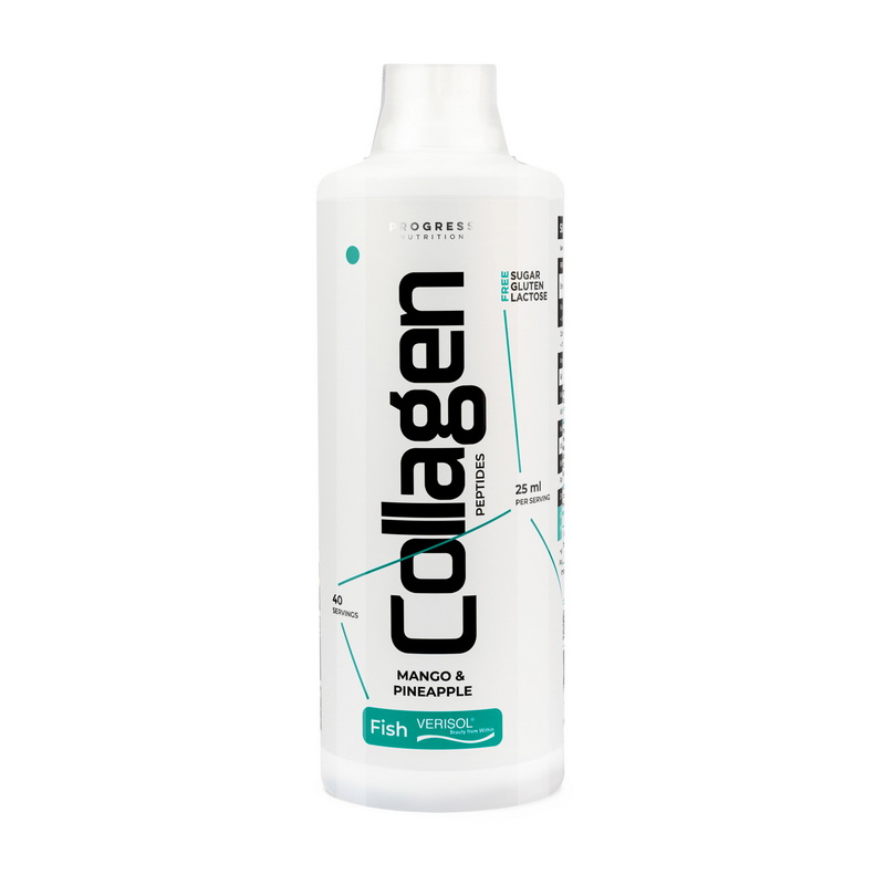 Fish Collagen Peptides Liquid (1 l, mango-pineapple)
