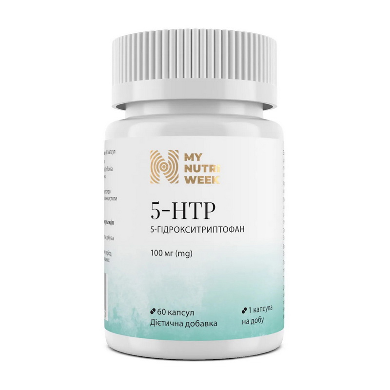 5-HTP 100 mg (60 caps) - My Nutri Week