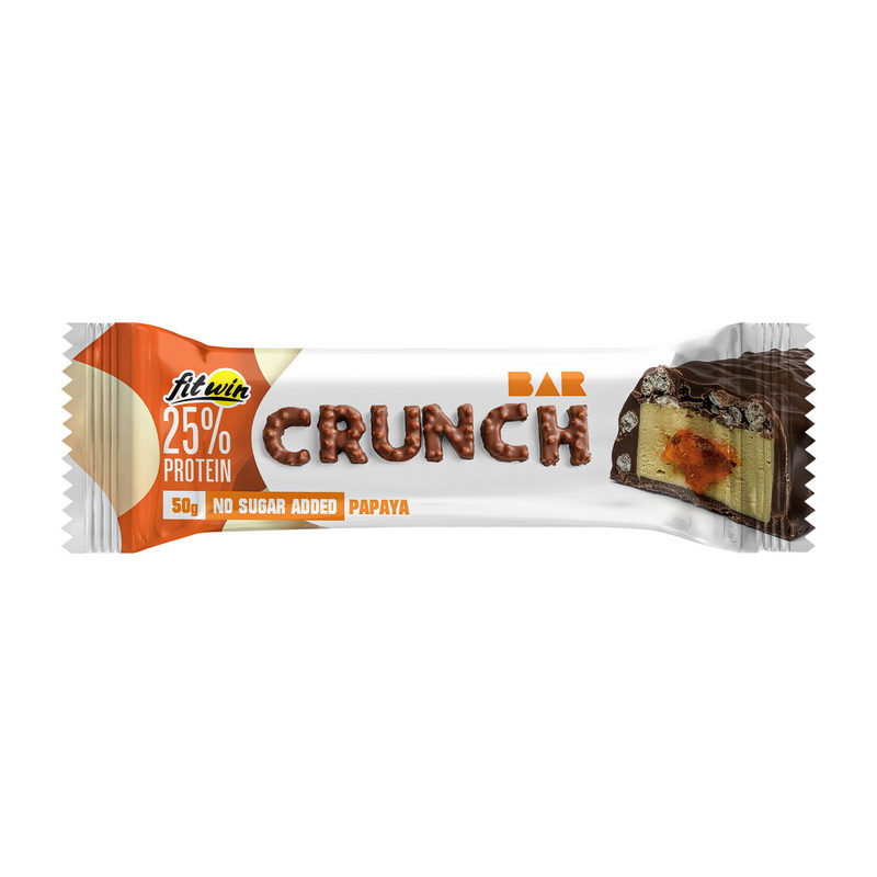 Crunch Bar No Sugar Added (50 g, papaya)