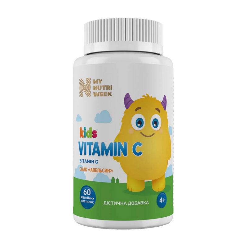 Kids Vitamin C (60 jelly lozenges, orange)