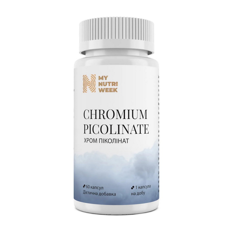 Chromium Picolinate (60 caps) - My Nutri Week