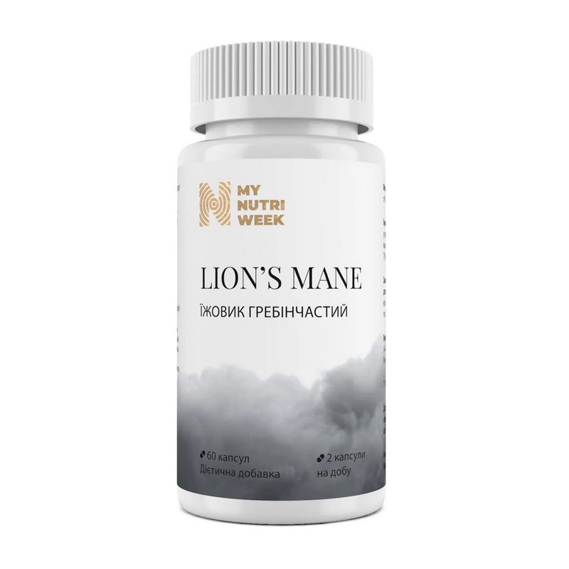 Lion`s Mane (60 caps) - My Nutri Week