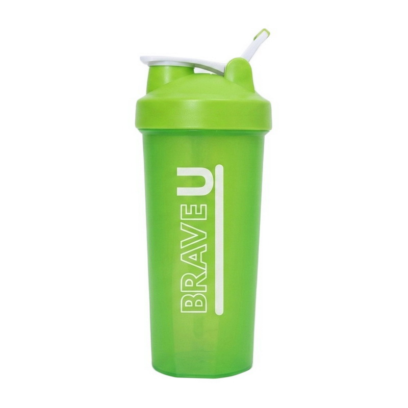 Shaker With Metal Ball (600 ml, green)