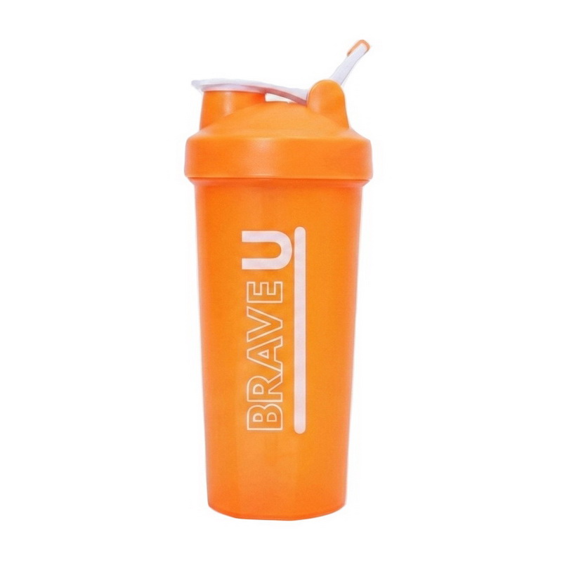 Shaker With Metal Ball (600 ml, orange)