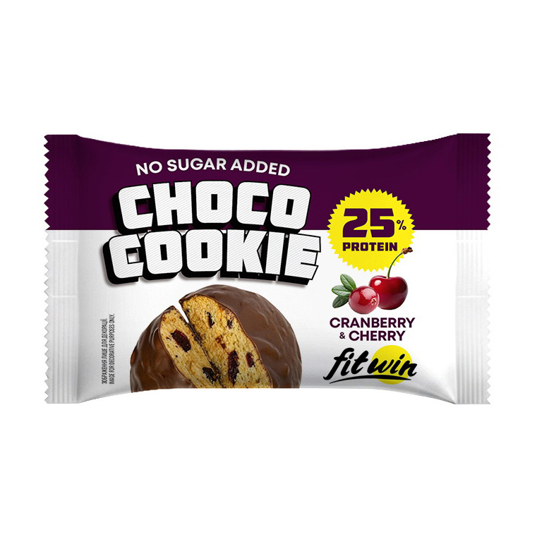 Choco Cookie (40 g, cranberry & cherry)