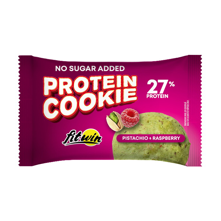 Protein Cookie (40 g, pistachio & raspberry)