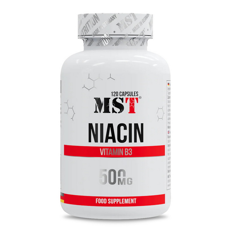 Niacin 500 mg (120 caps)