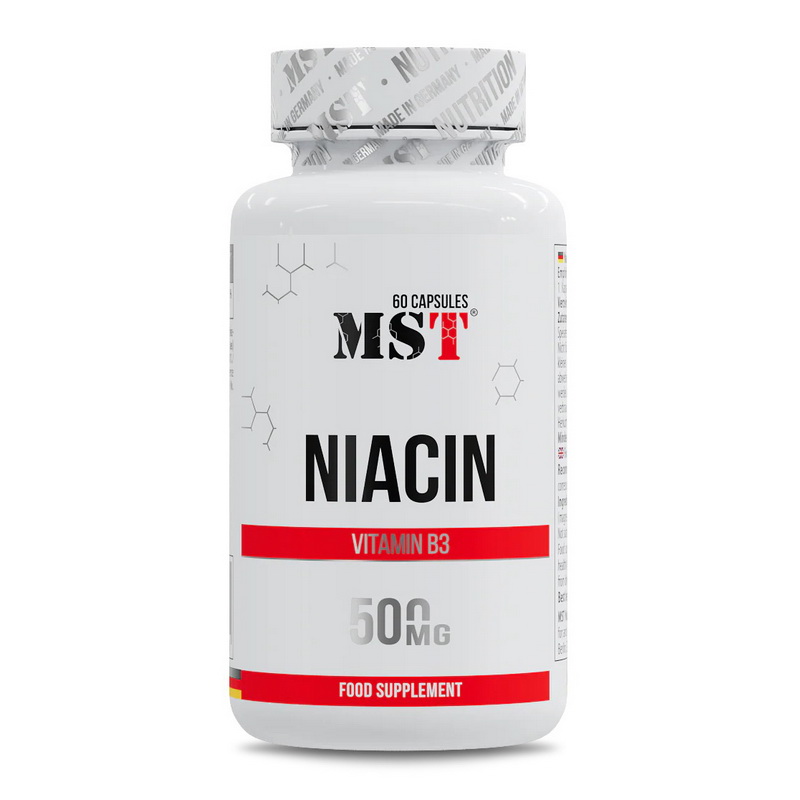 Niacin 500 mg (60 caps)