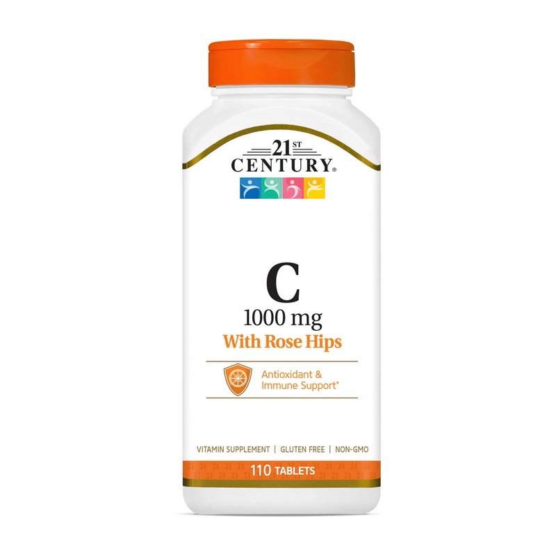 Vitamin C 1000 mg with rose hips (110 tab)