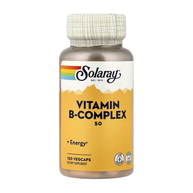 Vitamin B-Complex 50 (100 veg caps)