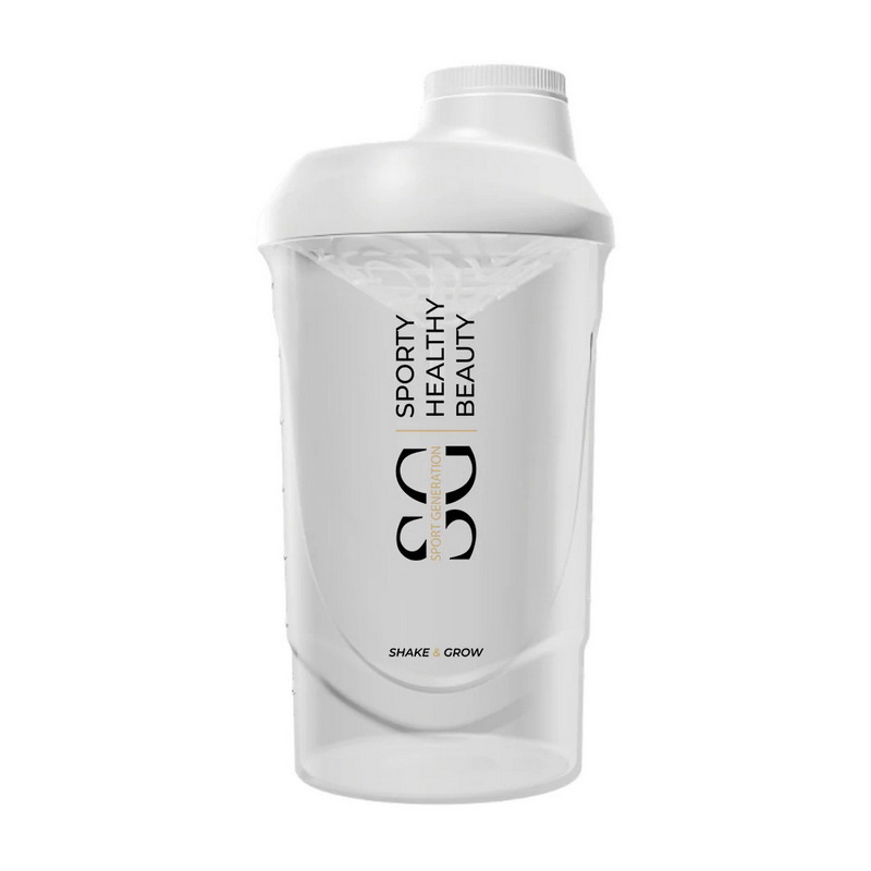 Shaker (600 ml, white) - Sport Generation