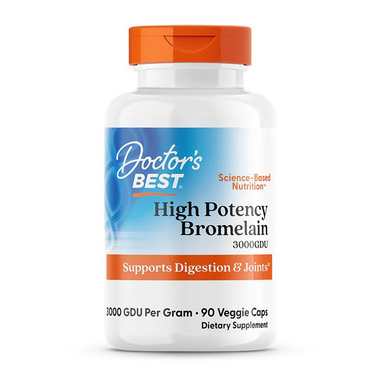 High Potency Bromelain (90 veg caps)