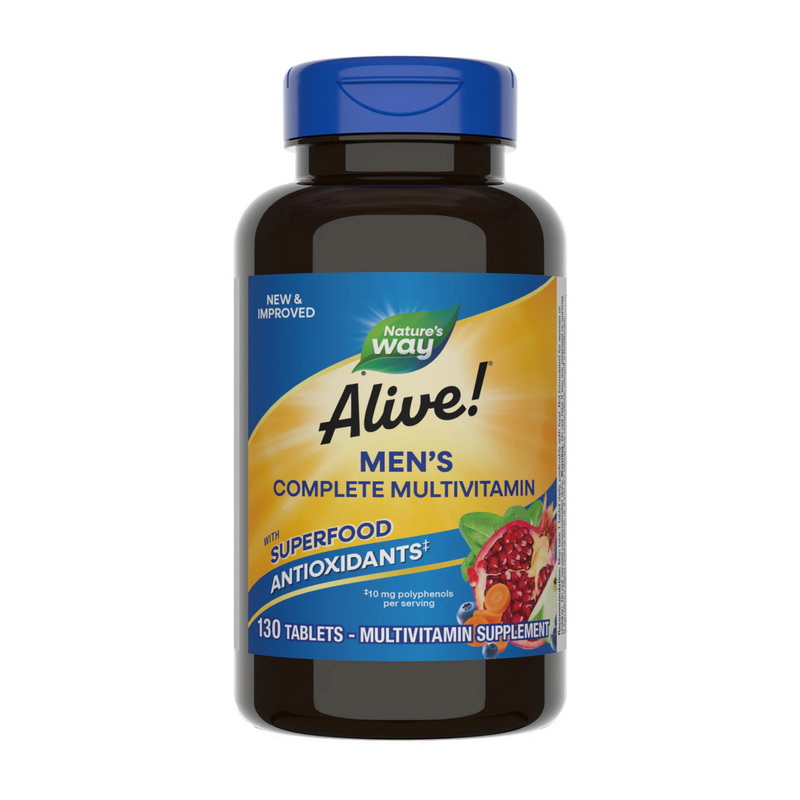 Alive! Men\'s Complete Multivitamin (130 tab)