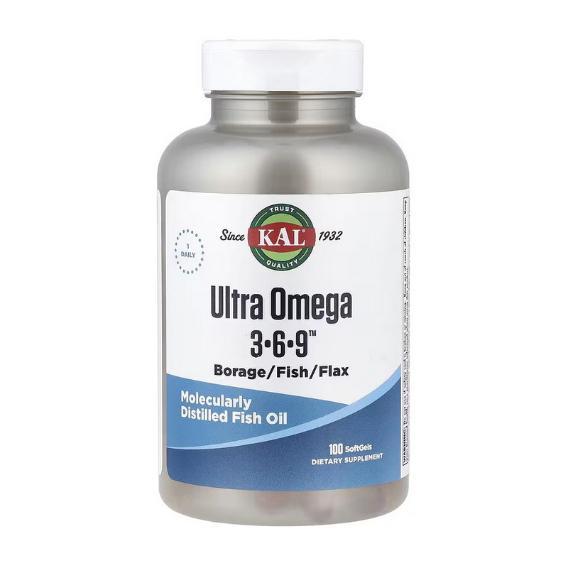 Ultra Omega 3-6-9 (100 sgels)