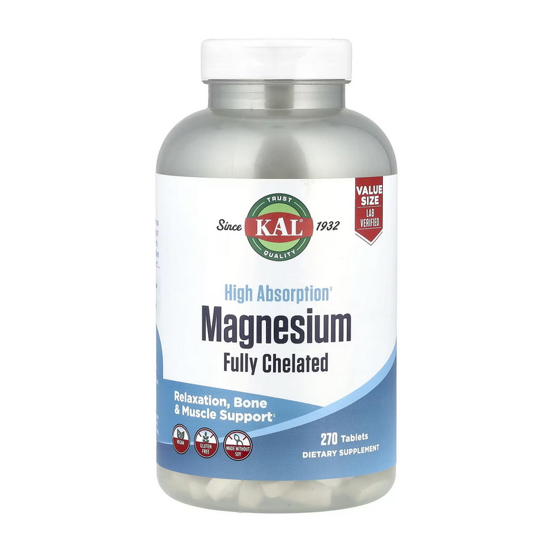 Magnesium Fully Chelated (270 tab)
