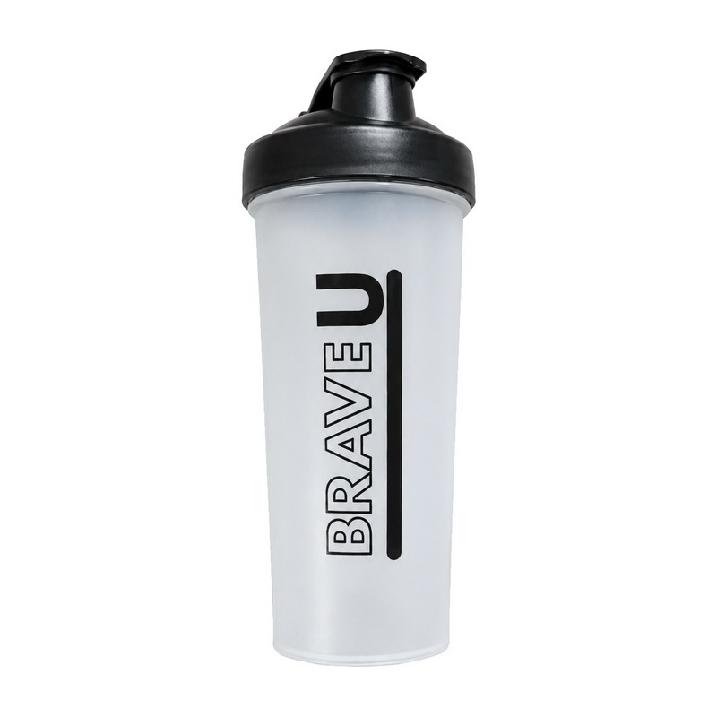 Shaker With Metal Ball (600 ml, transporent)