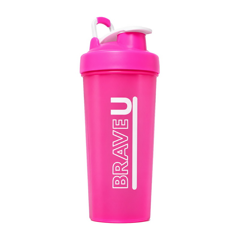 Shaker With Metal Ball (600 ml, pink)