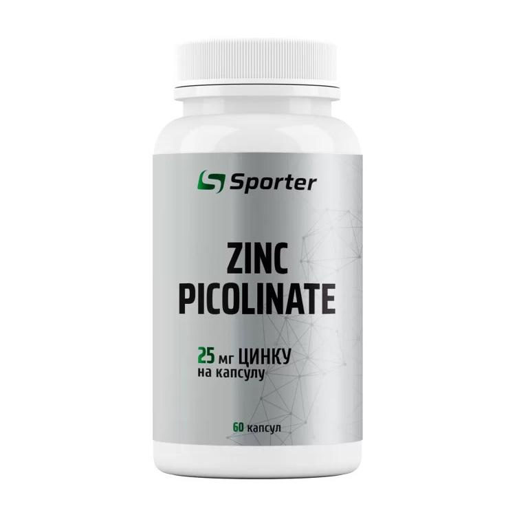 Zinc Picolinate 25 mg (60 caps)
