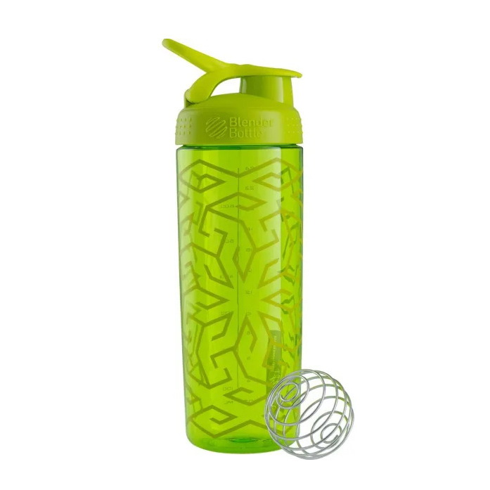 Blender Bottle SportMixer Sleek (820 ml, green)