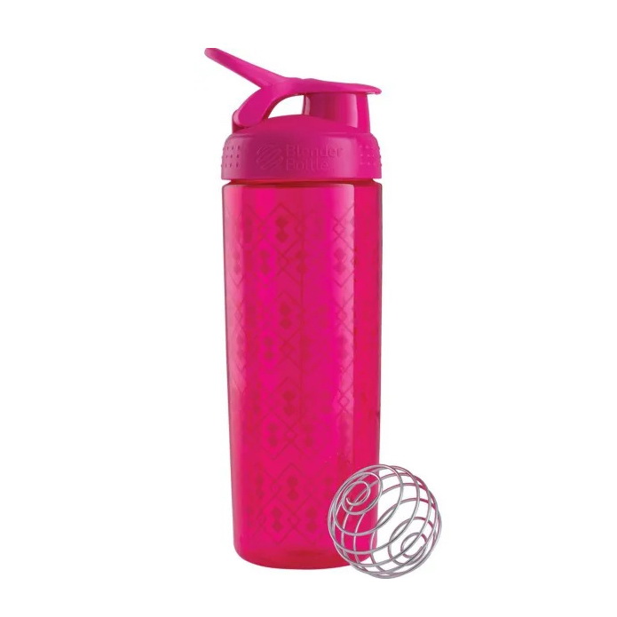 Blender Bottle SportMixer Sleek (820 ml, pink)