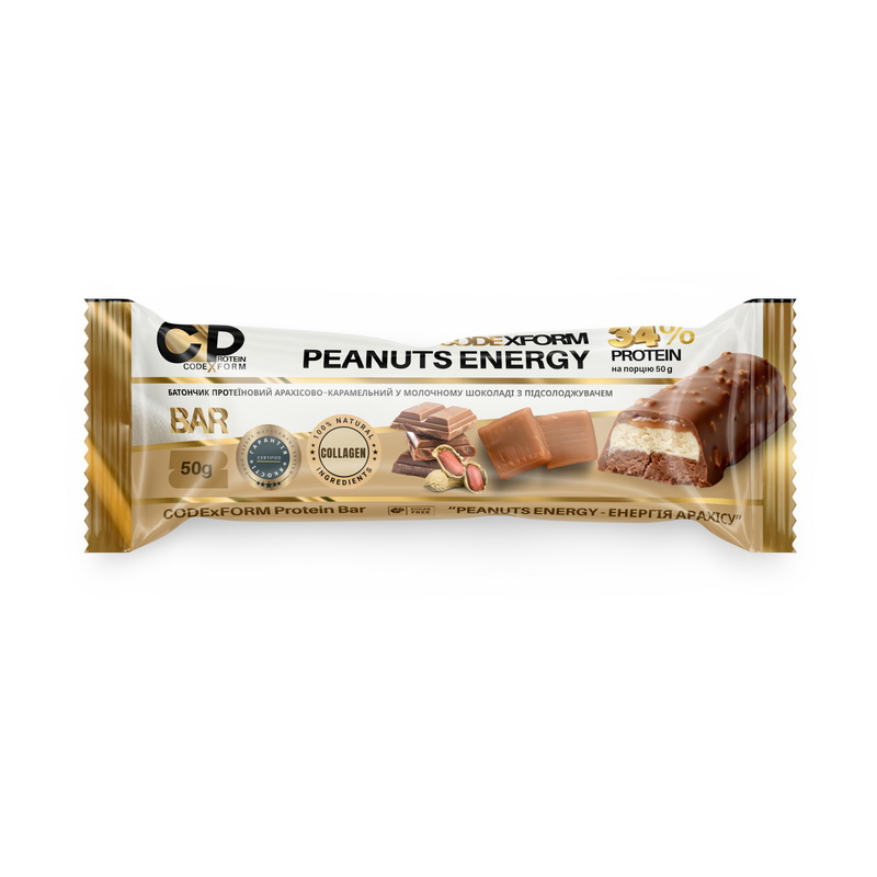 34% Protein Bar (50 g, peanuts energy)