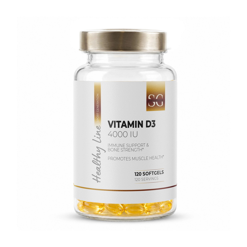 Vitamin D3 4000 IU (120 sgels) - Sport Generation