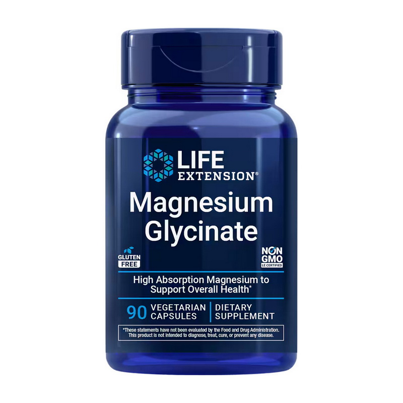 Magnesium Glycinate (90 veg caps)
