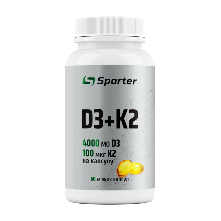 D3+K2 4000 IU (60 caps)