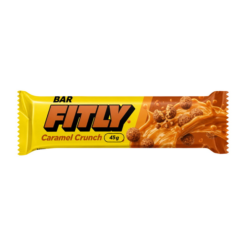 Fitly Bar No Sugar Added (45 g, caramel crunch)