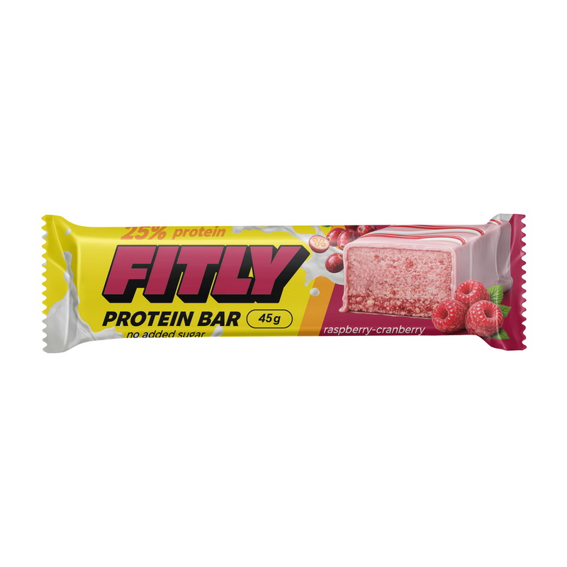 Fitly 25% Protein Bar (45 g, raspberry cranberry)
