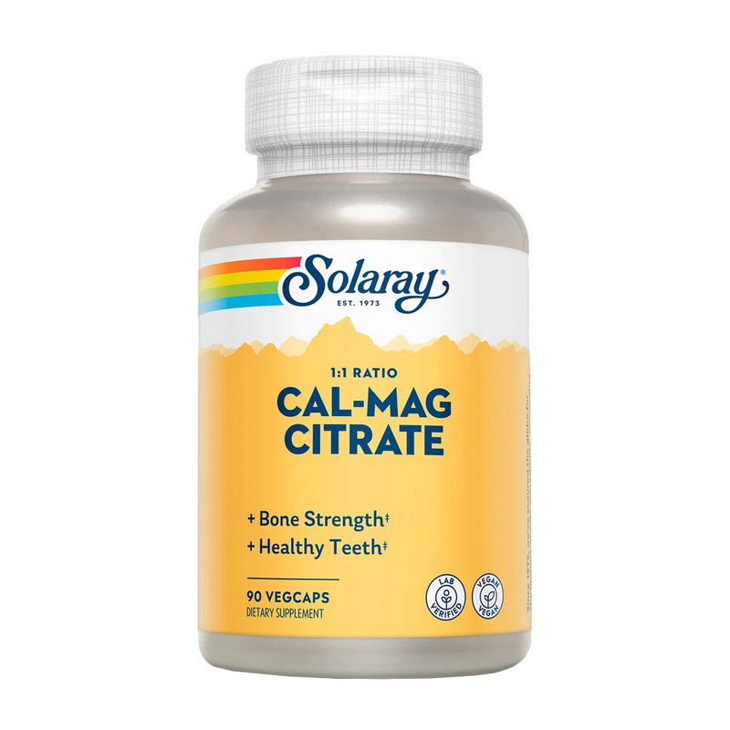 Cal-Mag Citrate (90 vegcaps)