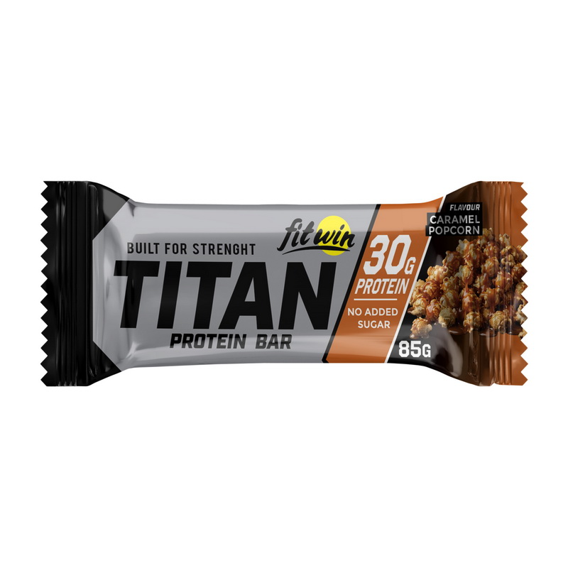 Titan Protein Bar (85 g, caramel popcorn)