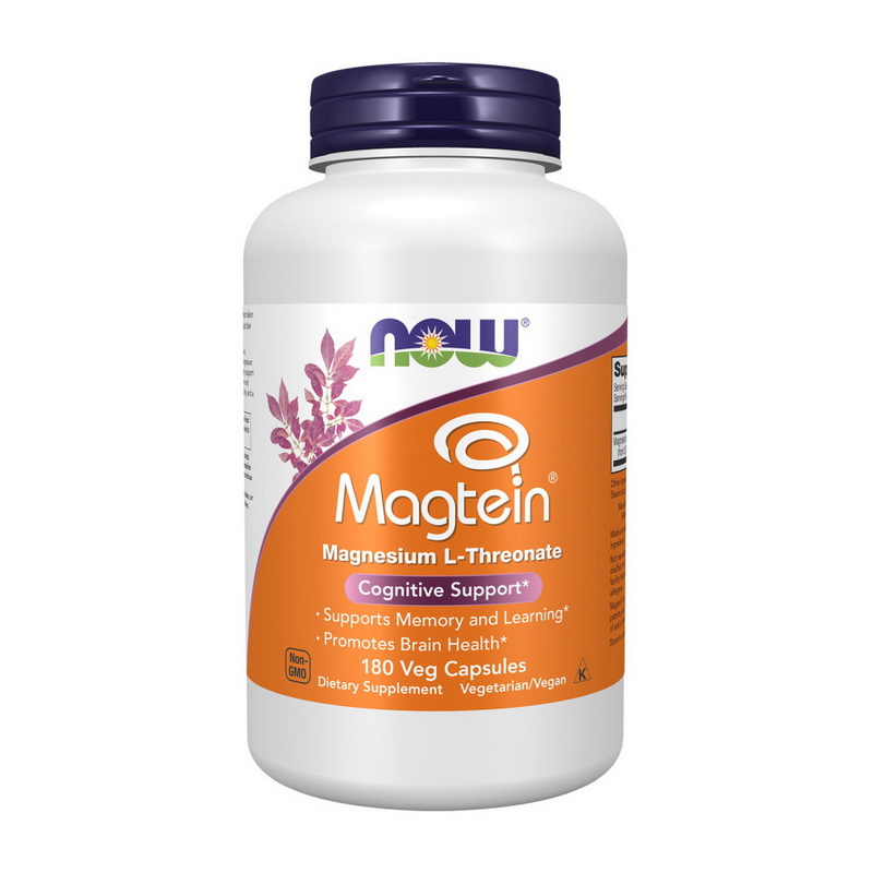 Magtein magnesium l-threonate (180 veg caps)