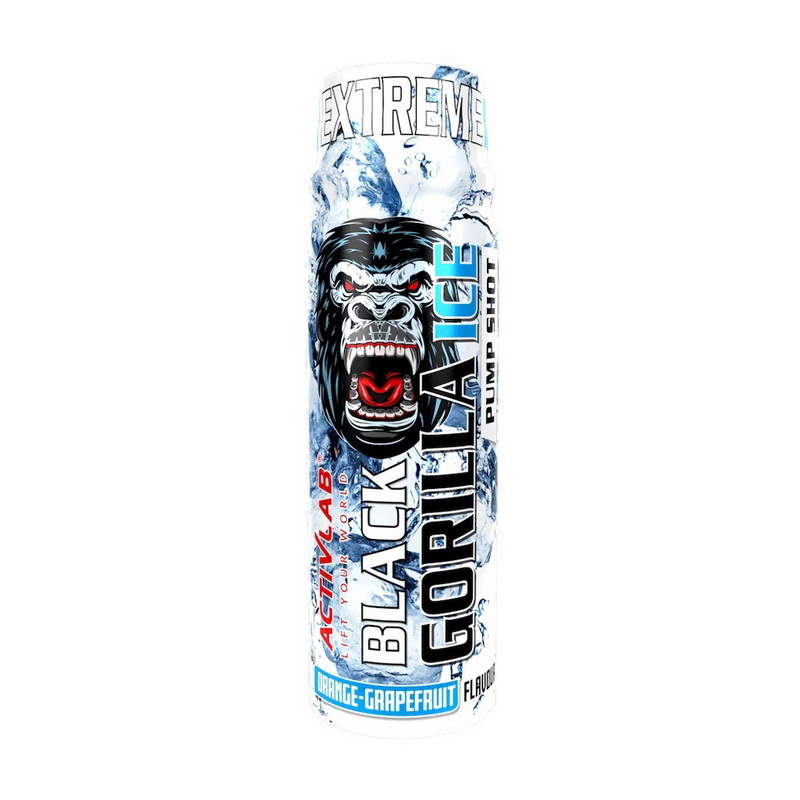 Black Gorilla Ice Pump Shot (80 ml, orange grapefruit)