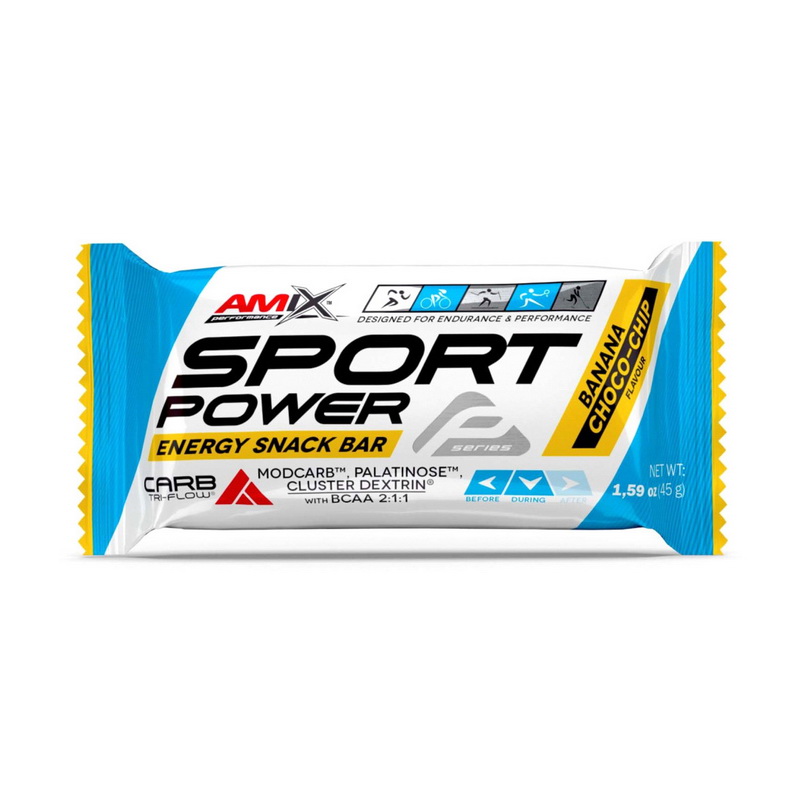 Sport Power Bar (45 g, banana chocolate-chip)