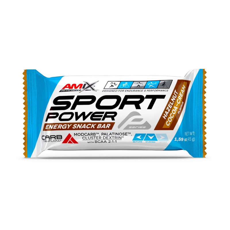 Sport Power Bar (45 g, hazelnut cocoa-cream)