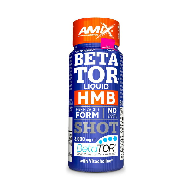BetaTor Liquid HMB Shot (60 ml, red berries)