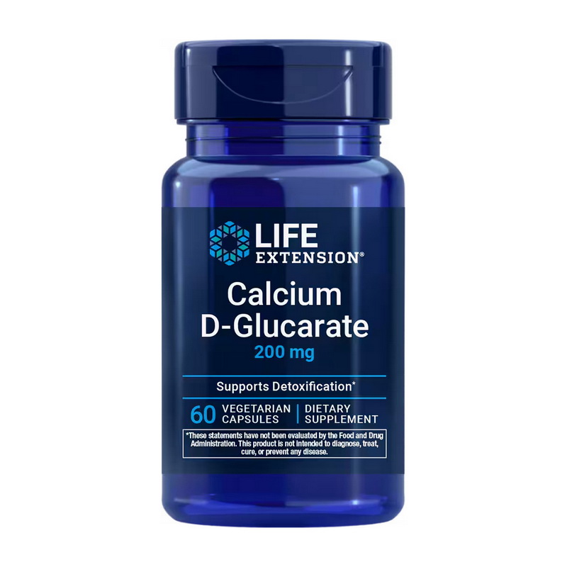 Calcium D-Glucarate 200 mg (60 veg caps)